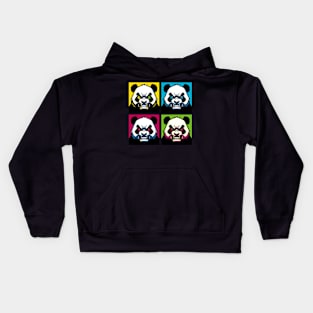 Pop Angry Panda - Funny Panda Art Kids Hoodie